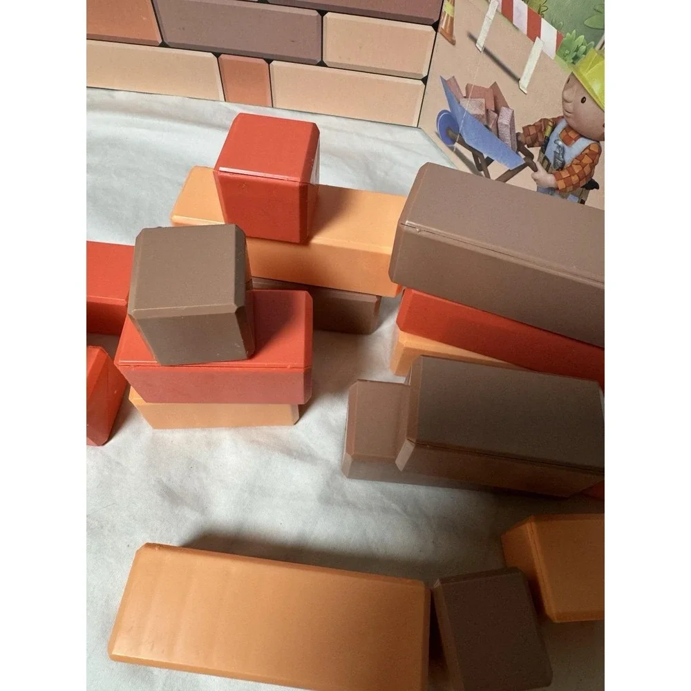 Bob The Builder Bricklaying Game Vintage 2002 Hasbro Complete Damaged Hammer